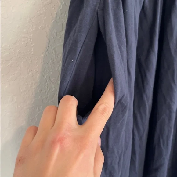 Summersalt Pima Cotton Navy Blue Dress - Picture 4 of 7